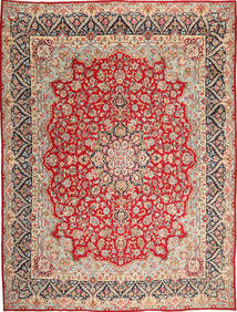  Kerman Rug 302X400 Persian Wool Beige/Brown Large Carpetvista