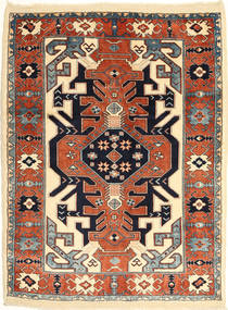  133X175 Small Kurdi Ghuchan Rug Wool, Carpetvista