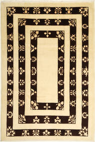 Sarough Teppich 213X313 Beige/Braun Wolle, Persien/Iran Carpetvista