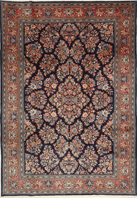  Oosters Sarough Vloerkleed 204X292 Wol, Perzië/Iran Carpetvista