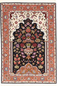 102X148 Tapete Oriental Tabriz 50 Raj Com Seda (Lã, Pérsia/Irão) Carpetvista