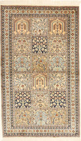 97X158 Kashmir Ren Silke Teppe Orientalsk (Silke, India) Carpetvista