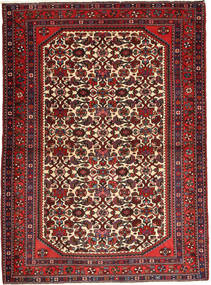  107X149 Medallion Small Hosseinabad Rug Wool, Carpetvista