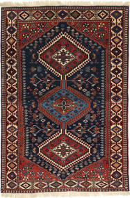 98X149 Yalameh Rug Oriental (Wool, Persia/Iran) Carpetvista