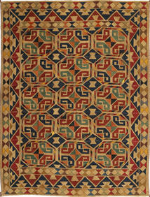 162X218 Alfombra Oriental Kilim Afghan Old Style (Lana, Afganistán) Carpetvista