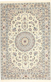 117X184 絨毯 ナイン 6La オリエンタル ベージュ/オレンジ (ウール, ペルシャ/イラン) Carpetvista