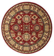  Ø 200 Shirvan Kazak Red/Beige Round Rug