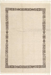  Nepal Original Tapis 144X195 De Laine Petit Carpetvista