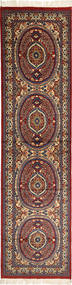  Oriental Tabriz Royal Rug 91X365 Runner
 Wool, India Carpetvista