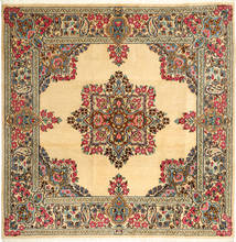  Oriental Kerman Rug 199X199 Square Wool, Persia/Iran Carpetvista