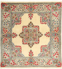 192X203 Kerman Teppich Orientalischer Quadratisch (Wolle, Persien/Iran) Carpetvista