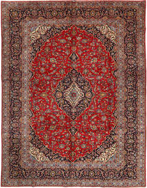 295X390 Dywan Keszan Orientalny Czerwony/Pomarańczowy Duży (Wełna, Persja/Iran) Carpetvista