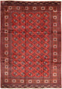  Orientalsk Turkaman Teppe 250X359 Stort Ull, Persia/Iran Carpetvista