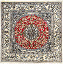  Oriental Nain Rug 195X195 Square Wool, Persia/Iran Carpetvista