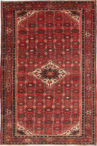  195X305 Hosseinabad Teppe Rød/Brun Persia/Iran Carpetvista