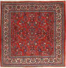  Sarouk Rug 200X200 Persian Wool Carpetvista