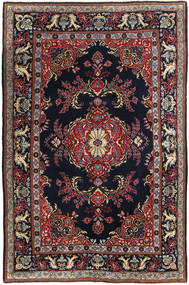  Orientalischer Ghom Kork/Seide Teppich 140X213 Wolle, Persien/Iran Carpetvista