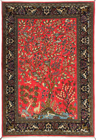  138X207 Qum Sherkat Farsh Rug Persia/Iran Carpetvista