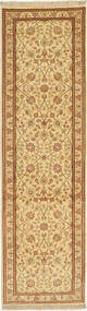  Orientalischer Täbriz 50 Raj Teppich 80X288 Läufer Wolle, Persien/Iran Carpetvista