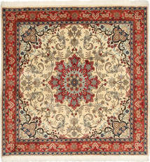  Persischer Yazd Teppich 149X150 Quadratisch (Wolle, Persien/Iran)