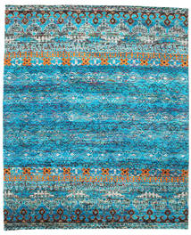 Quito 240X290 Large Turquoise Silk Rug
