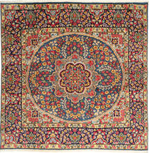 Tapete Oriental Kerman 195X197 Quadrado (Lã, Pérsia/Irão)
