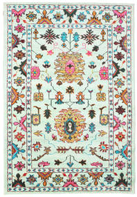 Avanti Sari Silk 190X290 ターコイズ/マルチカラー シルクカーペット 絨毯
