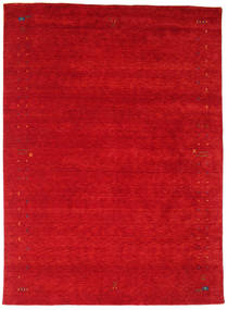  Dywan Wełniany 240X340 Gabbeh Loom Frame Czerwony Duży