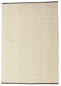  160X230 Bobbie Teppich - Weiß/Schwarz Wolle