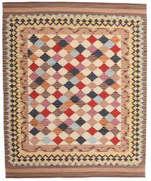  Wool Rug 190X240 Kelim Caspian Brown