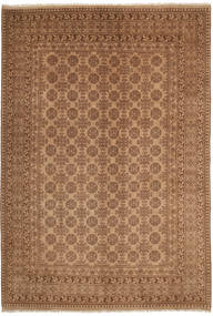  192X286 Medaillon Afghan Fine Teppich Wolle, Carpetvista