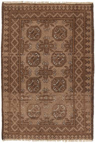 73X113 Afghan Fine Teppich Orientalischer Braun/Orange (Wolle, Afghanistan) Carpetvista