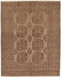  146X191 Medaillon Klein Afghan Fine Teppich Wolle, Carpetvista