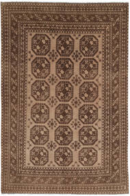  193X303 Medaillon Afghan Fine Teppich Wolle