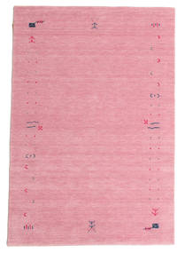  Gyapjúszőnyeg 140X200 Gabbeh Loom Frame Rózsaszín Kicsi