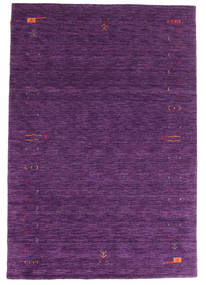 Gabbeh Loom Frame 160X230 Purple Wool Rug