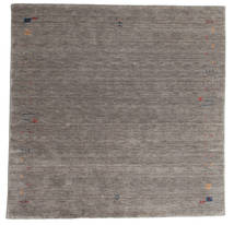 200X200 Gabbeh Loom Frame Teppich - Grau Wolle