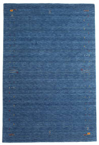  Wool Rug 190X290 Gabbeh Loom Frame Blue
