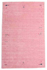 Gabbeh Loom Frame 190X290 Rózsaszín Gyapjúszőnyeg