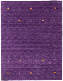  190X240 Gabbeh Loom Two Lines Covor - Violet Deschis Lână