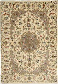  Orientalischer Yazd Teppich 159X230 Wolle, Persien/Iran Carpetvista