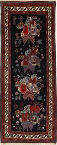 77X200 Afshar/Sirjan Orientalisk Hallmatta (Ull, Persien/Iran) Carpetvista