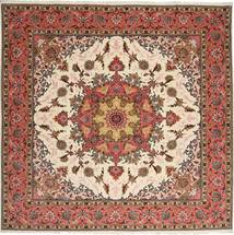  Oriental Tabriz 50 Raj Rug 203X203 Square Wool, Persia/Iran Carpetvista