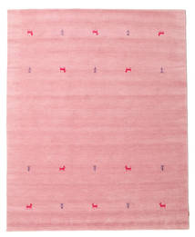 Gabbeh Loom Two Lines 190X240 Pink Wool Rug