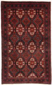  Oriental Baluch Rug 95X160 Dark Red/Brown Wool, Persia/Iran Carpetvista