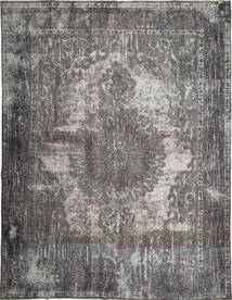  Persian Colored Vintage Rug 295X385 Grey/Dark Grey Carpetvista