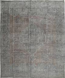  295X355 Colored Vintage Rug Grey/Dark Grey Persia/Iran Carpetvista