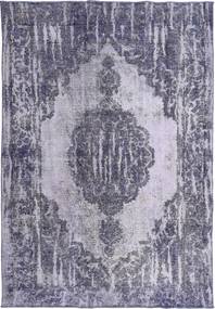 190X270 絨毯 カラード ヴィンテージ モダン グレー/パープル (ウール, ペルシャ/イラン) Carpetvista