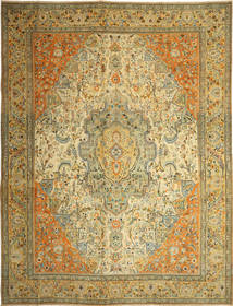  Tabriz Patina Tabatabai Rug 280X368 Persian Wool Large Carpetvista