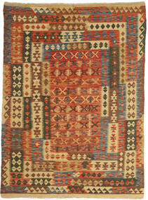 Kilim Afghan Old Style Rug 142X192 Wool, Afghanistan Carpetvista